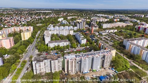 04.05.2023 - Marx-Zentrum, Studentenwohnheim, Wohnanlage Karl-Marx-Ring 52-62, KMR 53-57c Umgebung