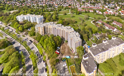 04.05.2023 - Marx-Zentrum, Studentenwohnheim, Wohnanlage Karl-Marx-Ring 52-62, KMR 53-57c Umgebung