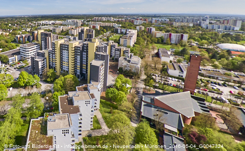04.05.2023 - Marx-Zentrum, Studentenwohnheim, Wohnanlage Karl-Marx-Ring 52-62, KMR 53-57c Umgebung