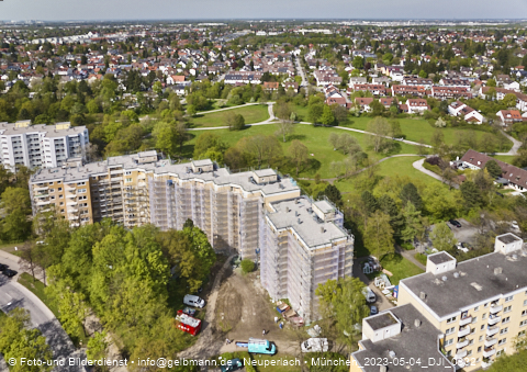 04.05.2023 - Marx-Zentrum, Studentenwohnheim, Wohnanlage Karl-Marx-Ring 52-62, KMR 53-57c Umgebung