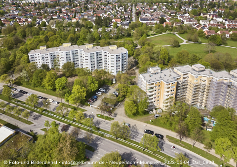 04.05.2023 - Marx-Zentrum, Studentenwohnheim, Wohnanlage Karl-Marx-Ring 52-62, KMR 53-57c Umgebung