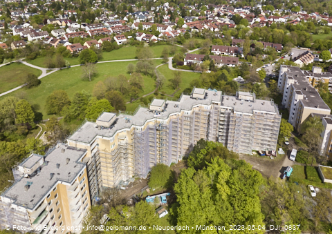 04.05.2023 - Marx-Zentrum, Studentenwohnheim, Wohnanlage Karl-Marx-Ring 52-62, KMR 53-57c Umgebung