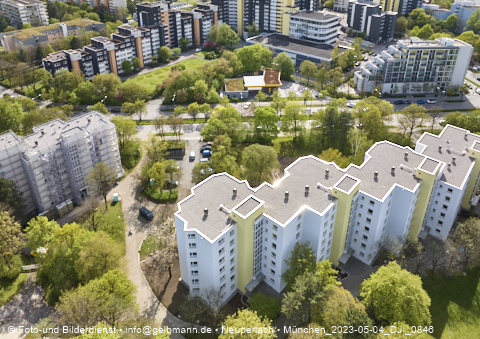 04.05.2023 - Marx-Zentrum, Studentenwohnheim, Wohnanlage Karl-Marx-Ring 52-62, KMR 53-57c Umgebung