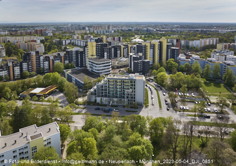 04.05.2023 - Marx-Zentrum und Karl-Marx-Ring 52-62 in Neuperlach