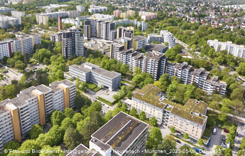 09.05.2023 - Marx-Zentrum und Karl-Marx-Ring 52-62 in Neuperlach