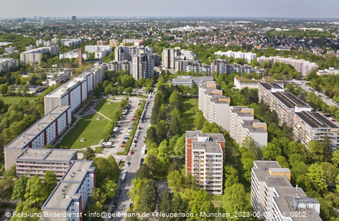 09.05.2023 - Marx-Zentrum und Karl-Marx-Ring 52-62 in Neuperlach