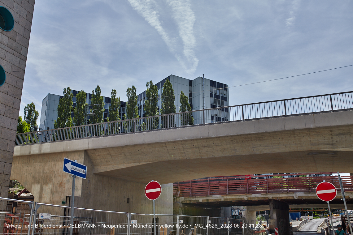 20.06.2023 - Neubau der Eisenbahnbrücke in der Balanstraße