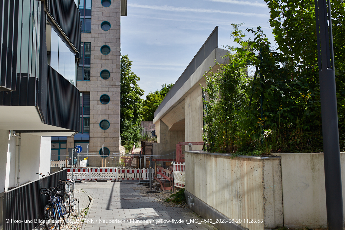 20.06.2023 - Neubau der Eisenbahnbrücke in der Balanstraße