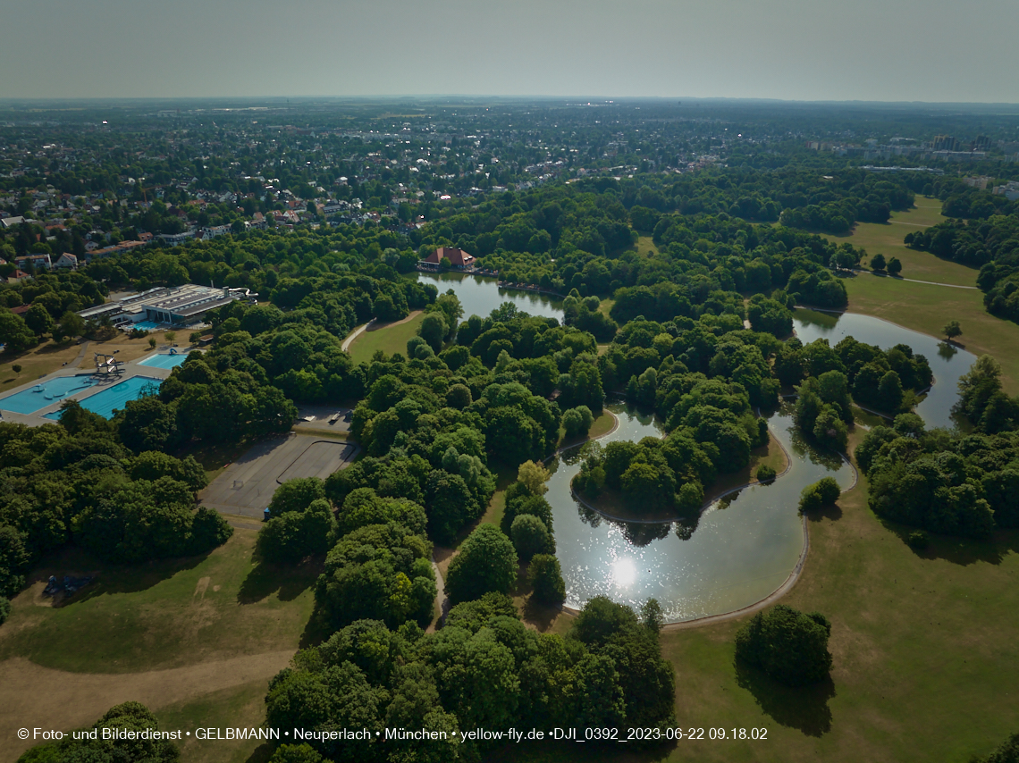 22.06.2023 - Baustelle Geothermie im Michaelibad in Berg am Laim und Neuperlach