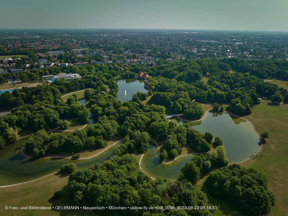 22.06.2023 - Baustelle Geothermie im Michaelibad in Berg am Laim und Neuperlach