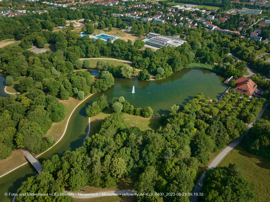 22.06.2023 - Baustelle Geothermie im Michaelibad in Berg am Laim und Neuperlach