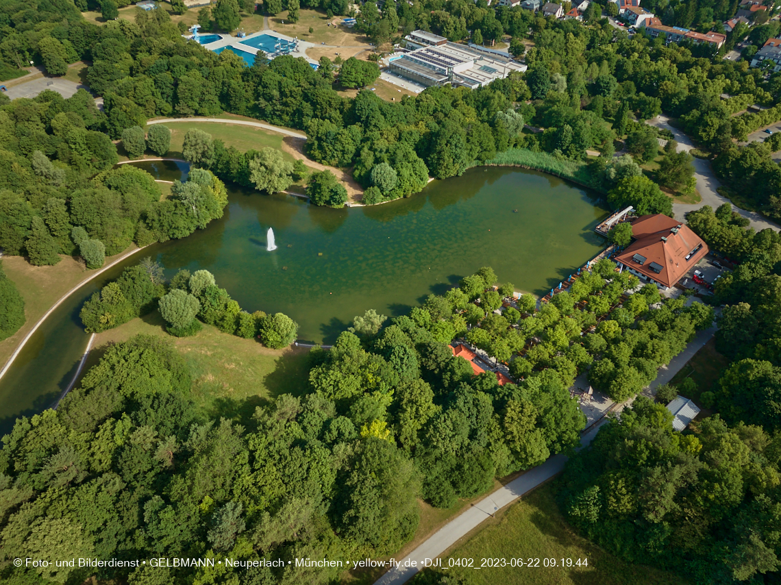 22.06.2023 - Baustelle Geothermie im Michaelibad in Berg am Laim und Neuperlach