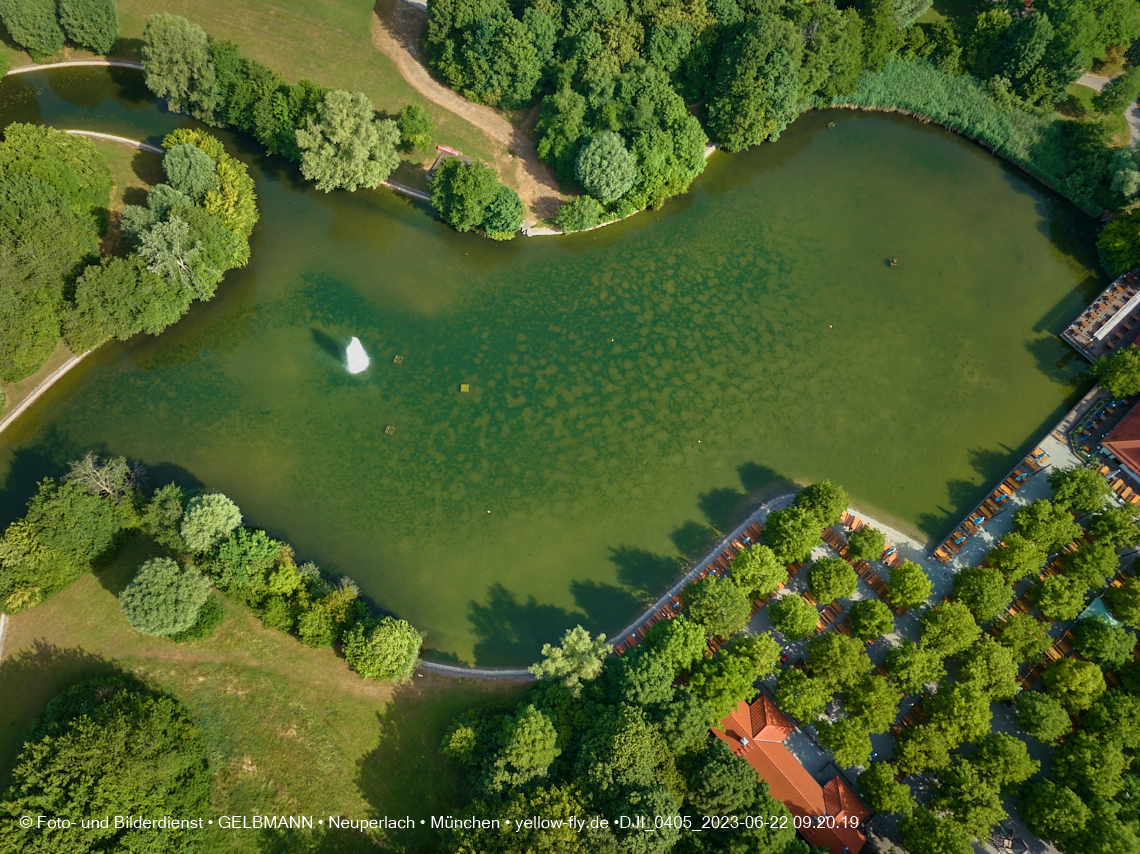 22.06.2023 - Baustelle Geothermie im Michaelibad in Berg am Laim und Neuperlach