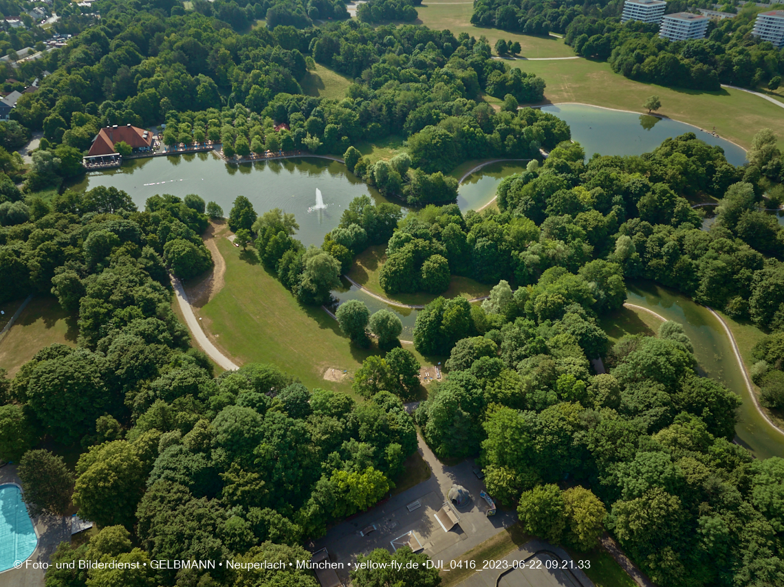 22.06.2023 - Baustelle Geothermie im Michaelibad in Berg am Laim und Neuperlach