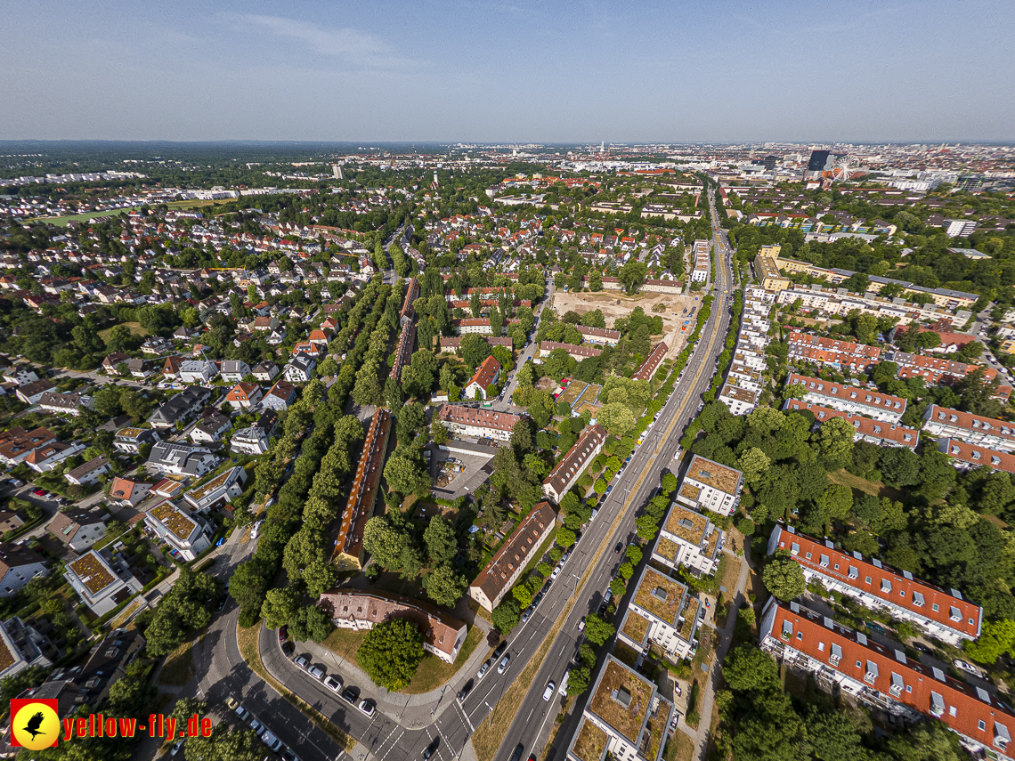 22.06.2023 - Baustelle Maikäfersiedlung zwischen Berg am Laim und Neuperlach