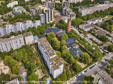 22.06.2023 - Marx-Zentrum, Studentenwohnheim, Wohnanlage Karl-Marx-Ring 52-62, KMR 53-57c Umgebung
