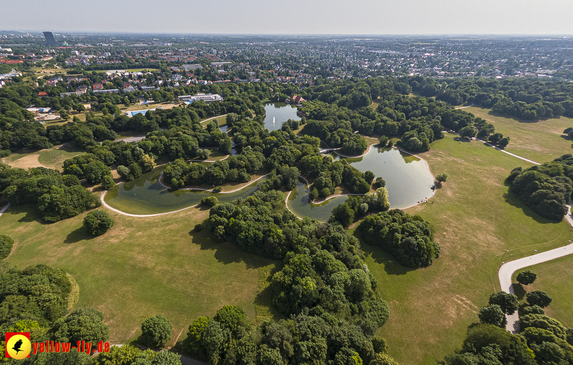 22.06.2023 - Ostpark mit See zwischen Berg am Laim und Neuperlach