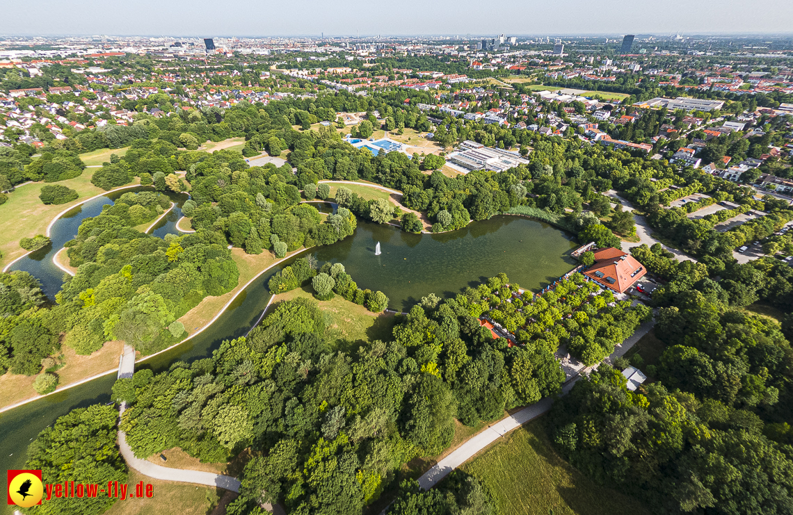 22.06.2023 - Ostpark mit See zwischen Berg am Laim und Neuperlach