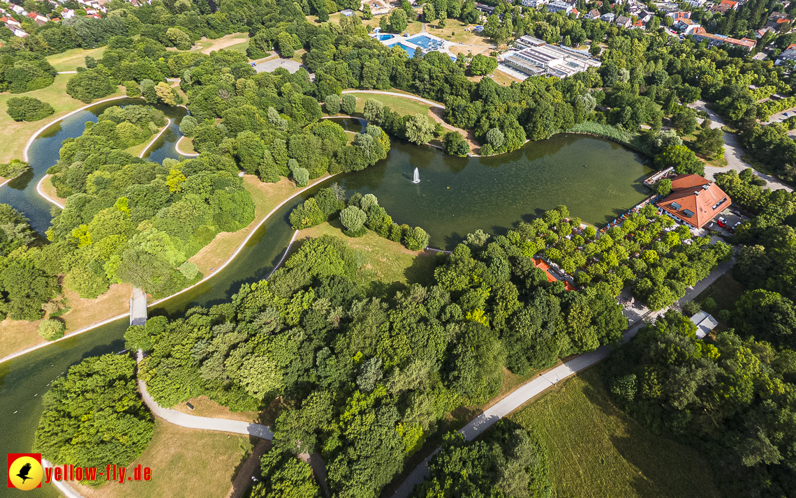 22.06.2023 - Ostpark mit See zwischen Berg am Laim und Neuperlach