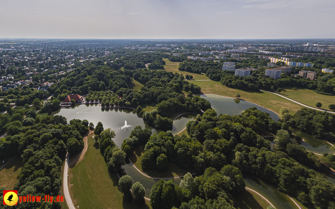 22.06.2023 - Ostpark mit See zwischen Berg am Laim und Neuperlach