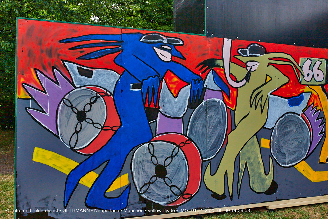30.06.2023 - muralarum - Kunstaktion am Marx-Zentrum