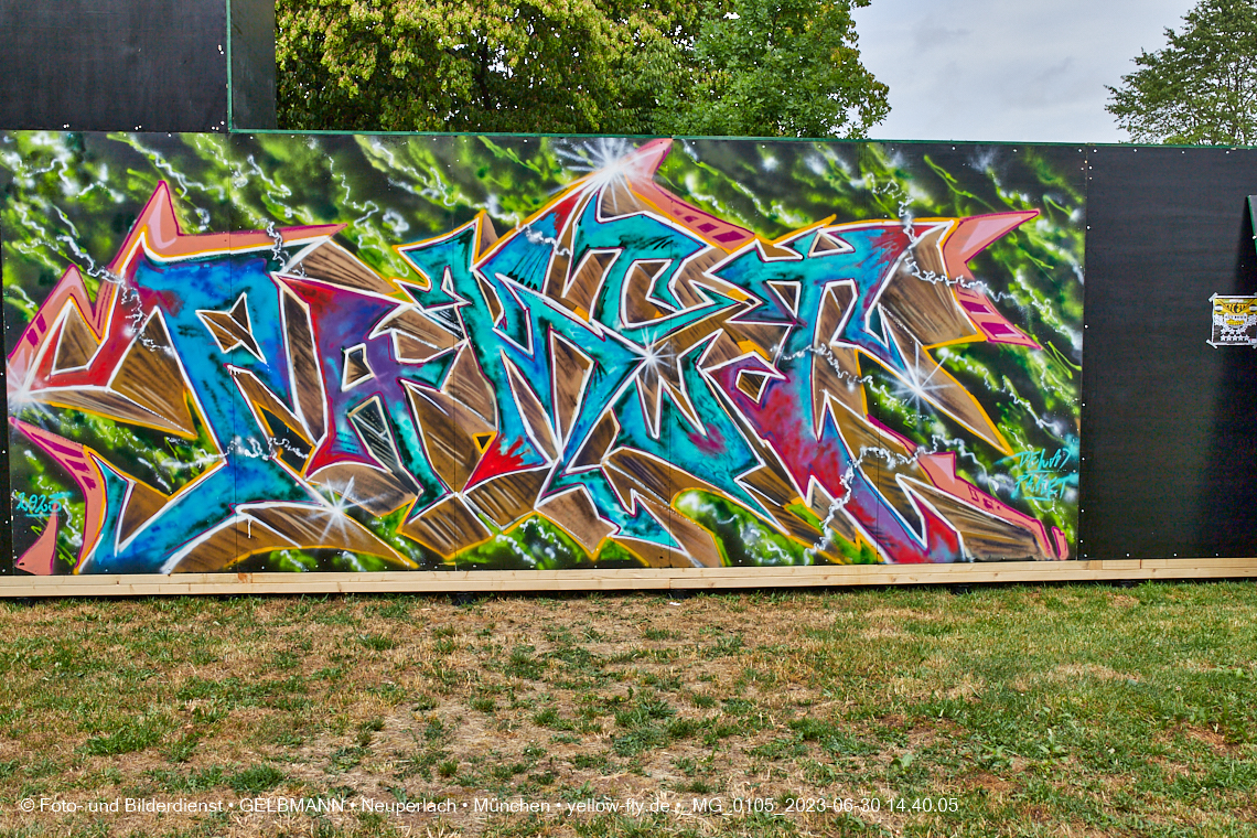 30.06.2023 - muralarum - Kunstaktion am Marx-Zentrum