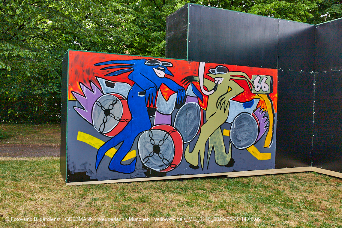 30.06.2023 - muralarum - Kunstaktion am Marx-Zentrum