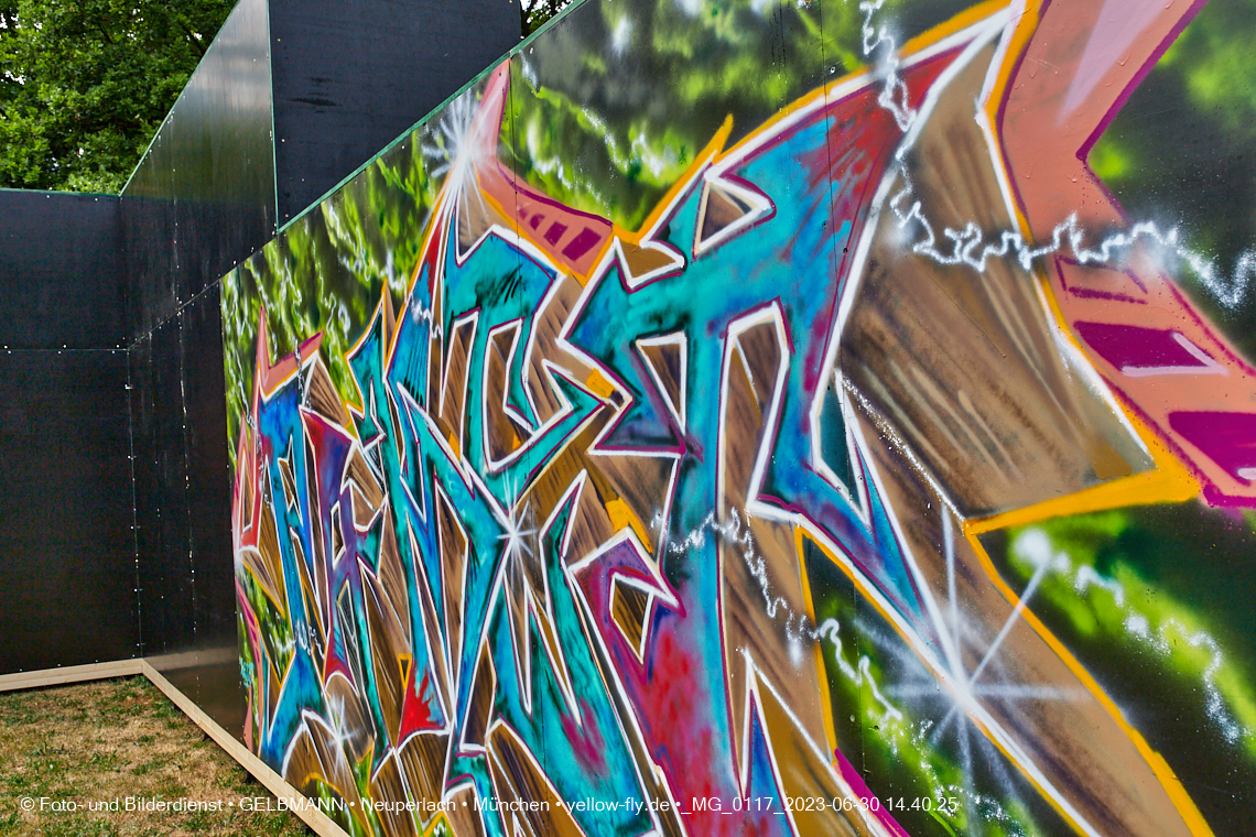 30.06.2023 - muralarum - Kunstaktion am Marx-Zentrum