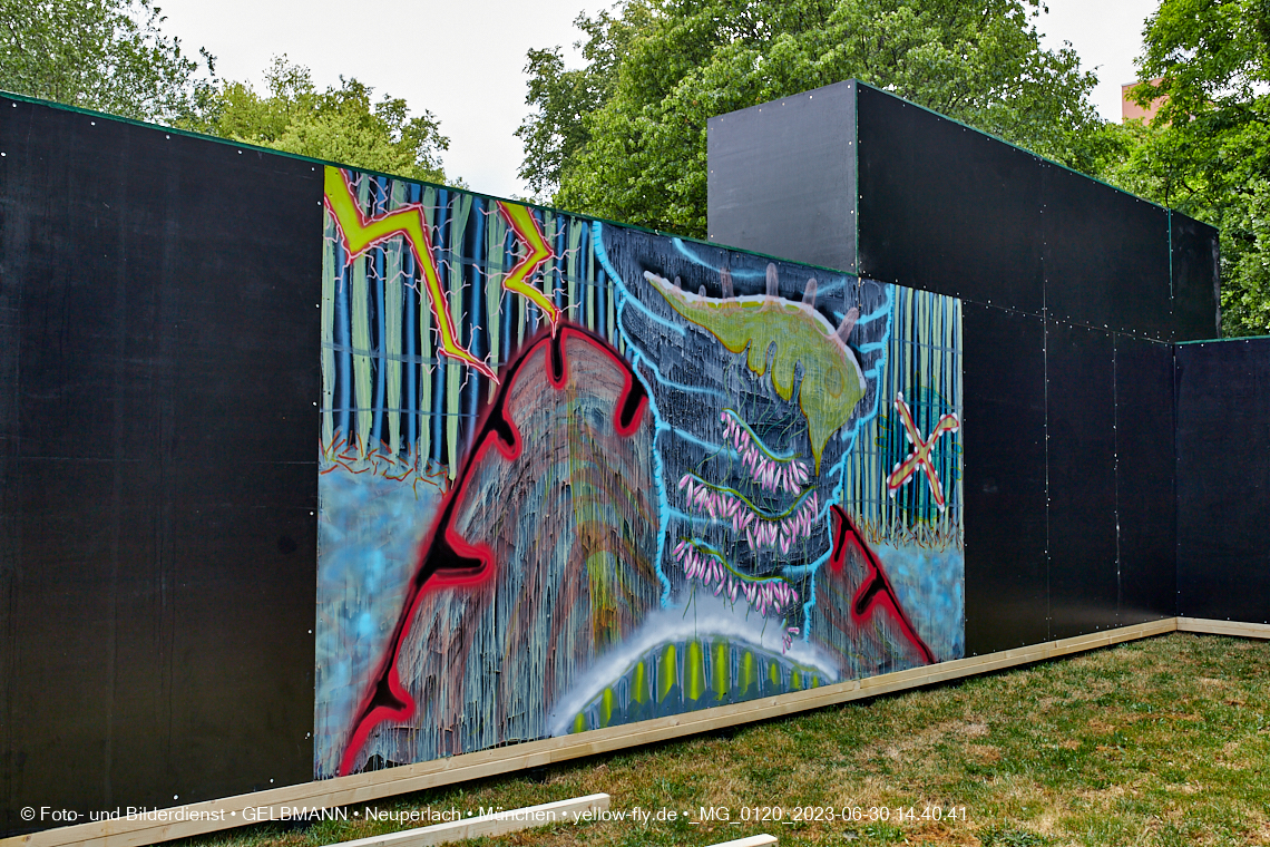 30.06.2023 - muralarum - Kunstaktion am Marx-Zentrum