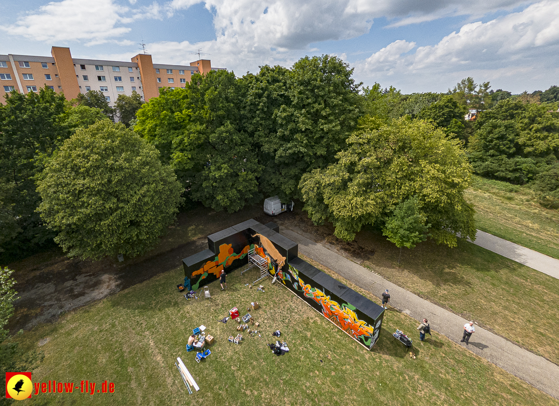 02.07.2023 - Stadtteilwoche Ramersdorf-Perlach am Karl-Marx-Ring in Neuperlach