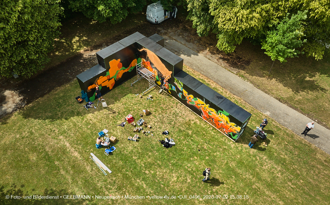 02.07.2023 - Stadtteilwoche Ramersdorf-Perlach am Karl-Marx-Ring in Neuperlach