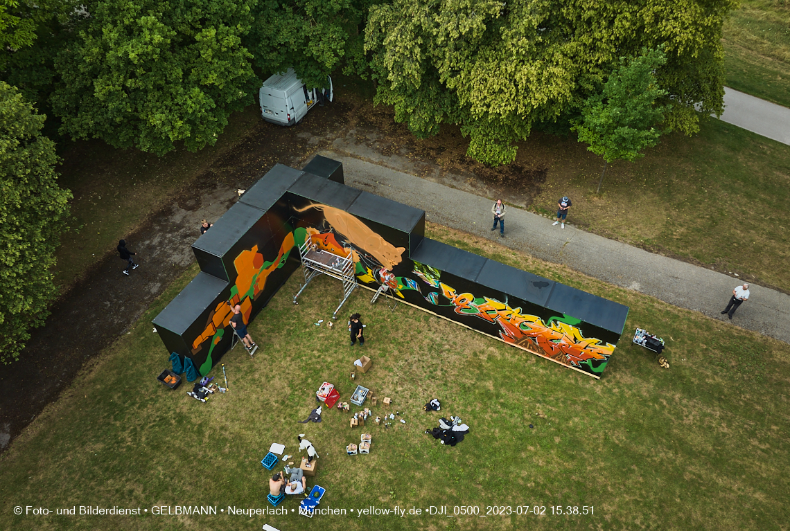 02.07.2023 - Stadtteilwoche Ramersdorf-Perlach am Karl-Marx-Ring in Neuperlach