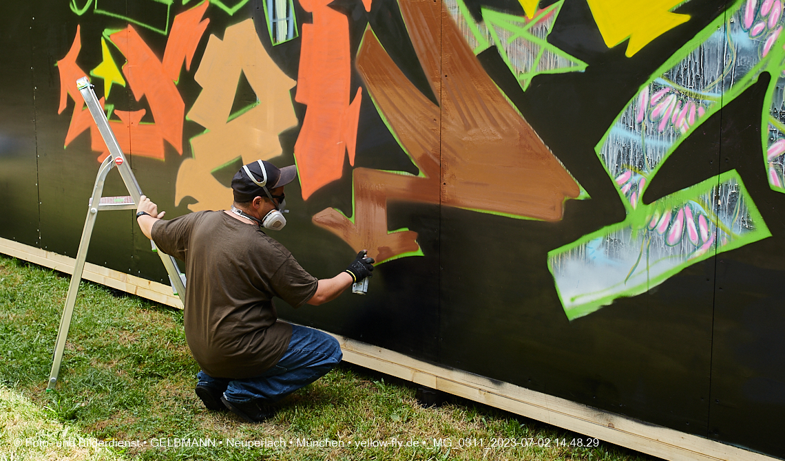 02.07.2023 - Stadtteilwoche Ramersdorf-Perlach am Karl-Marx-Ring in Neuperlach