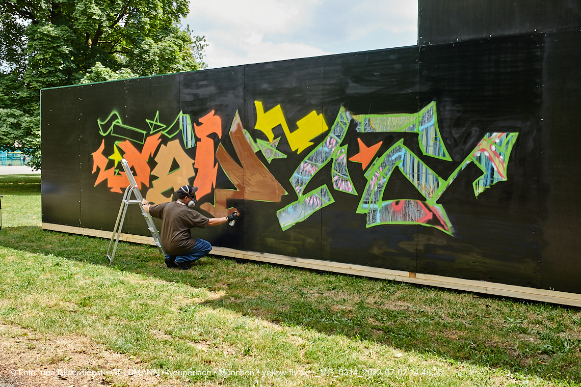 02.07.2023 - Stadtteilwoche Ramersdorf-Perlach am Karl-Marx-Ring in Neuperlach