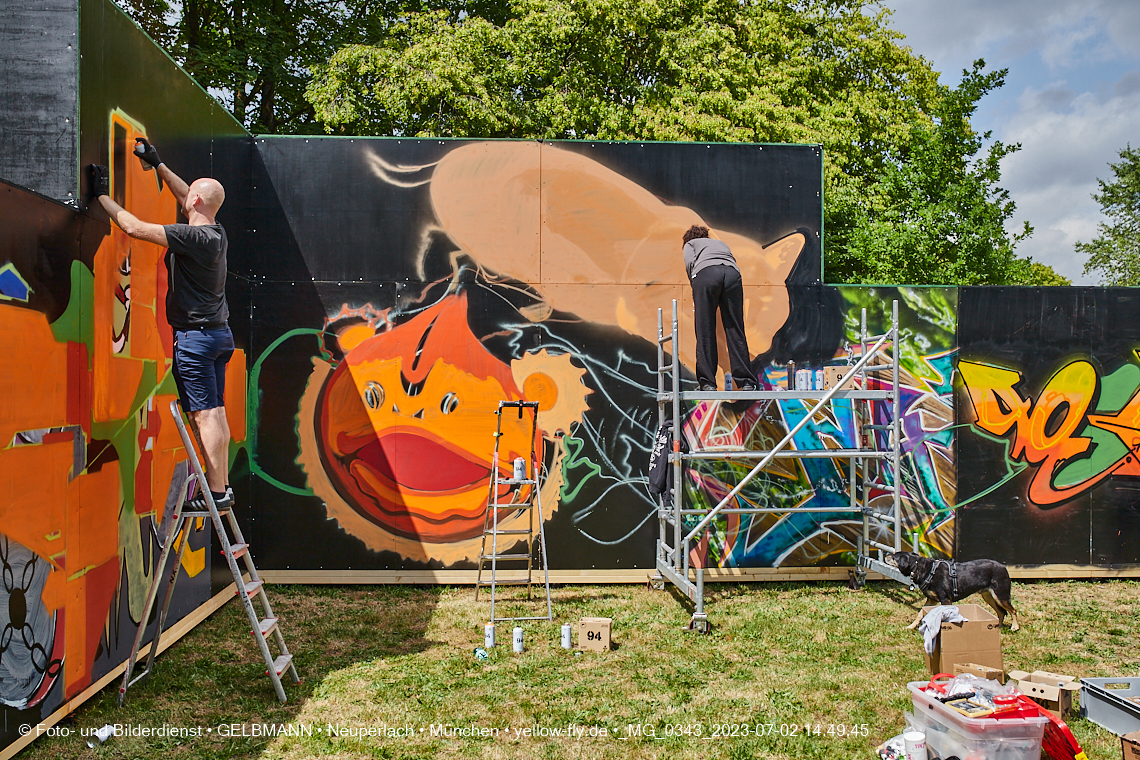 02.07.2023 - Stadtteilwoche Ramersdorf-Perlach am Karl-Marx-Ring in Neuperlach