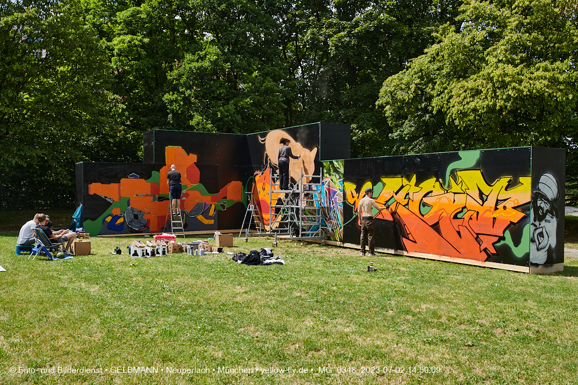 02.07.2023 - Stadtteilwoche Ramersdorf-Perlach am Karl-Marx-Ring in Neuperlach