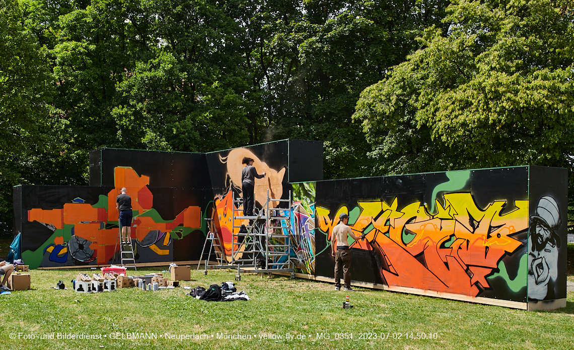 02.07.2023 - Stadtteilwoche Ramersdorf-Perlach am Karl-Marx-Ring in Neuperlach