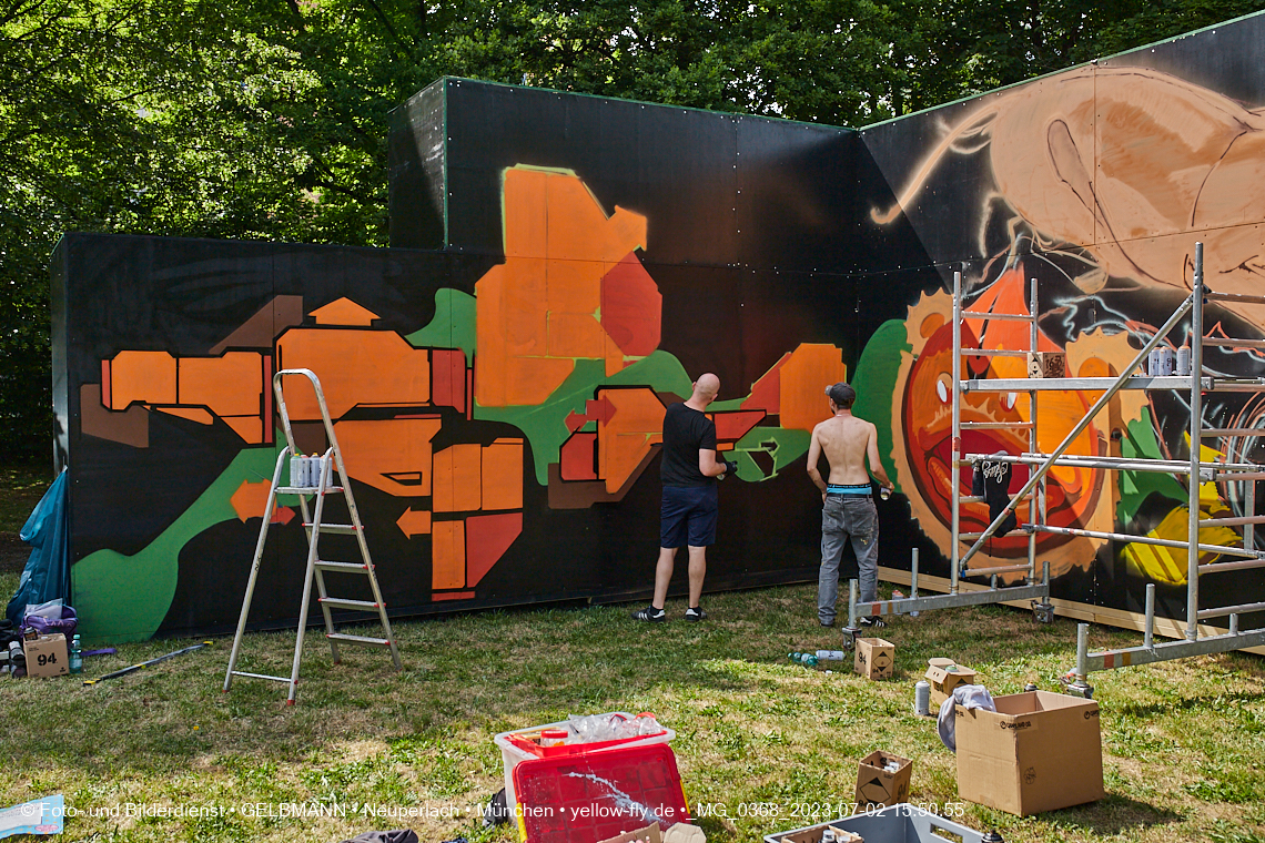 02.07.2023 - Stadtteilwoche Ramersdorf-Perlach am Karl-Marx-Ring in Neuperlach