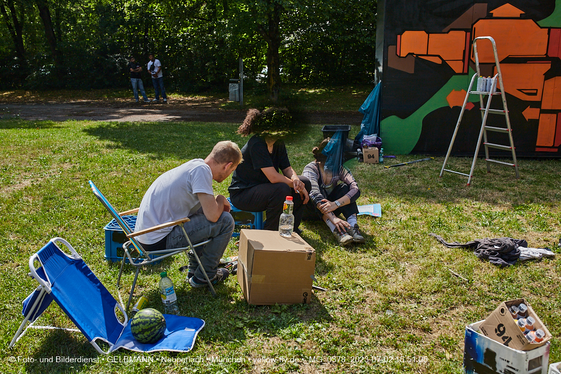02.07.2023 - Stadtteilwoche Ramersdorf-Perlach am Karl-Marx-Ring in Neuperlach