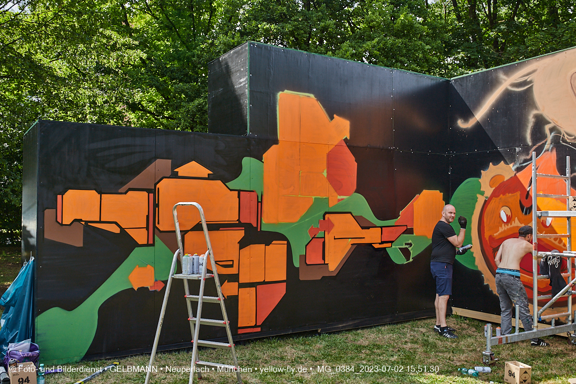 02.07.2023 - Stadtteilwoche Ramersdorf-Perlach am Karl-Marx-Ring in Neuperlach