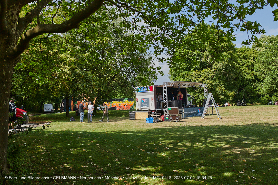 02.07.2023 - Stadtteilwoche Ramersdorf-Perlach am Karl-Marx-Ring in Neuperlach