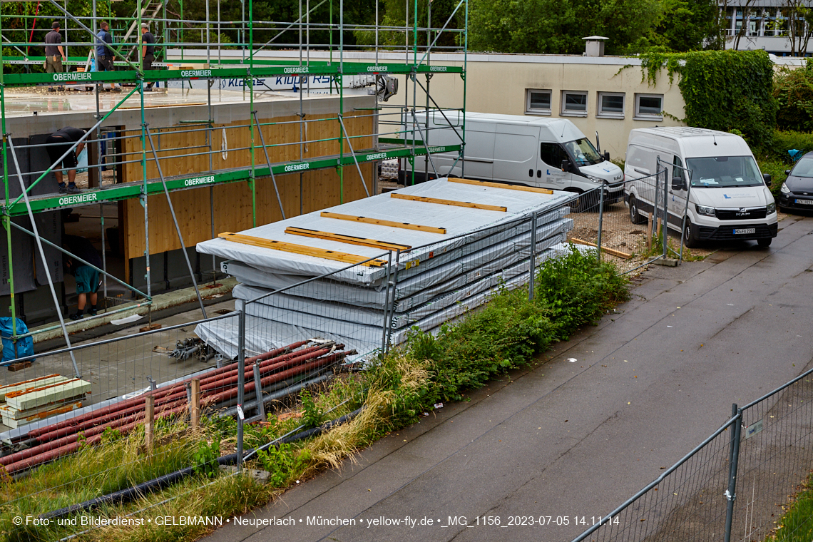 04.07.2023 - Haus für Kinder und neue Wände