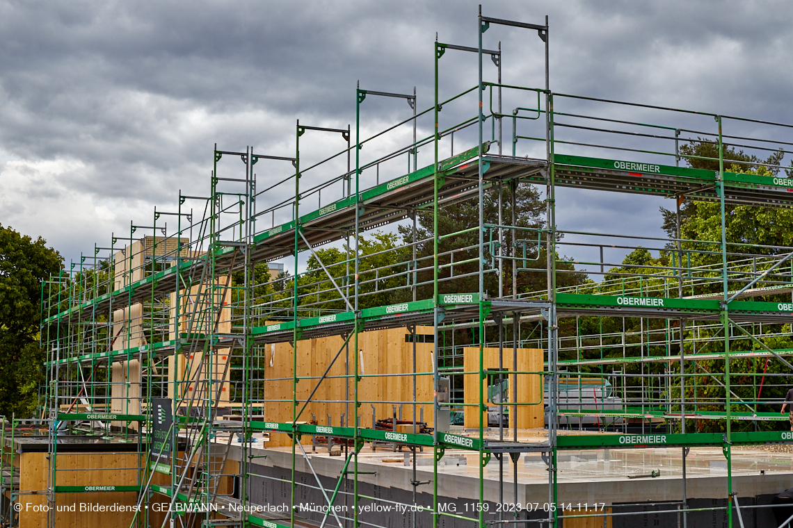 04.07.2023 - Haus für Kinder und neue Wände
