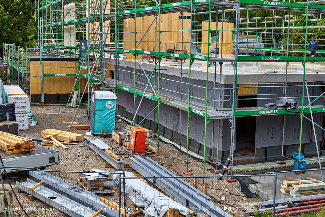 04.07.2023 - Haus für Kinder und neue Wände