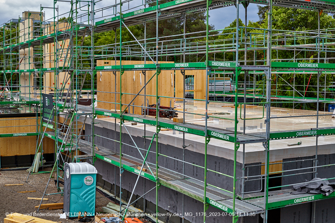 04.07.2023 - Haus für Kinder und neue Wände