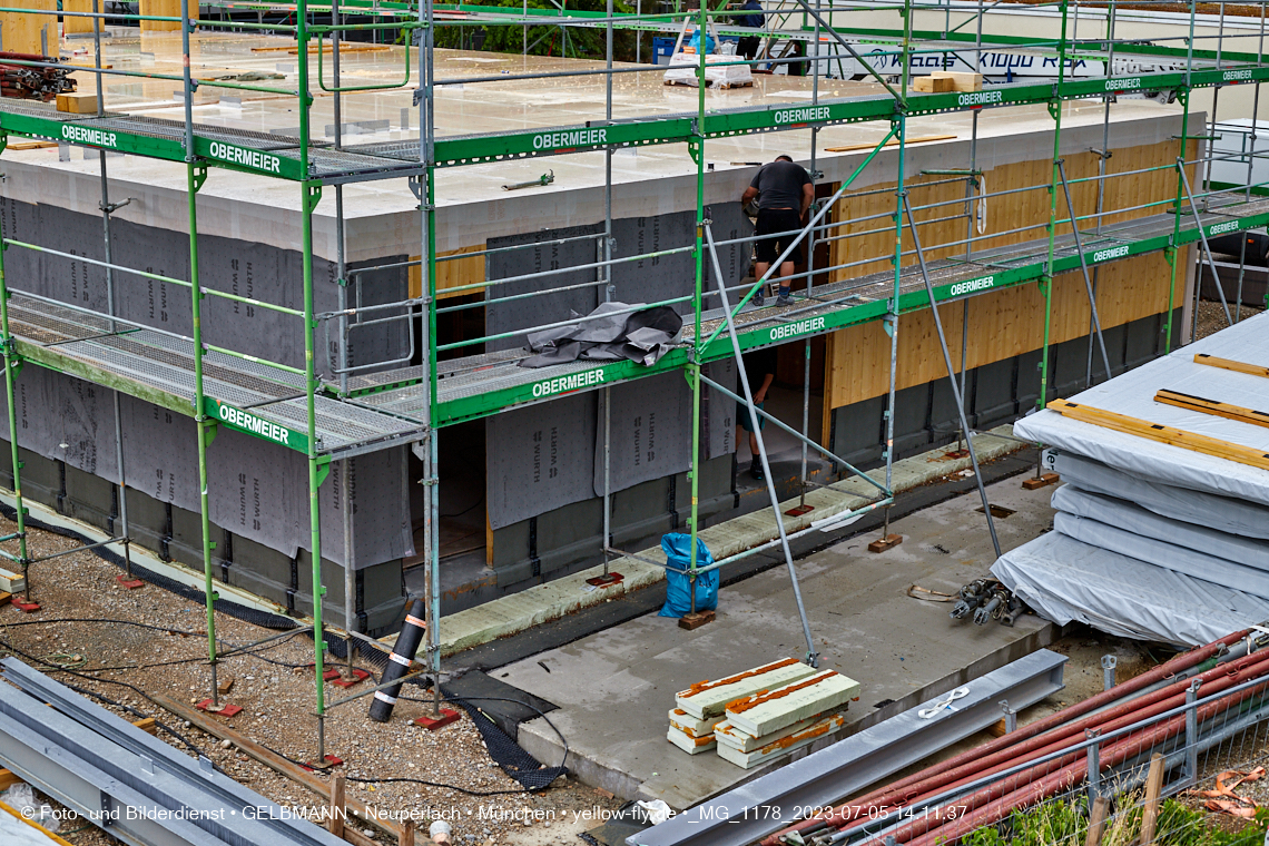 04.07.2023 - Haus für Kinder und neue Wände
