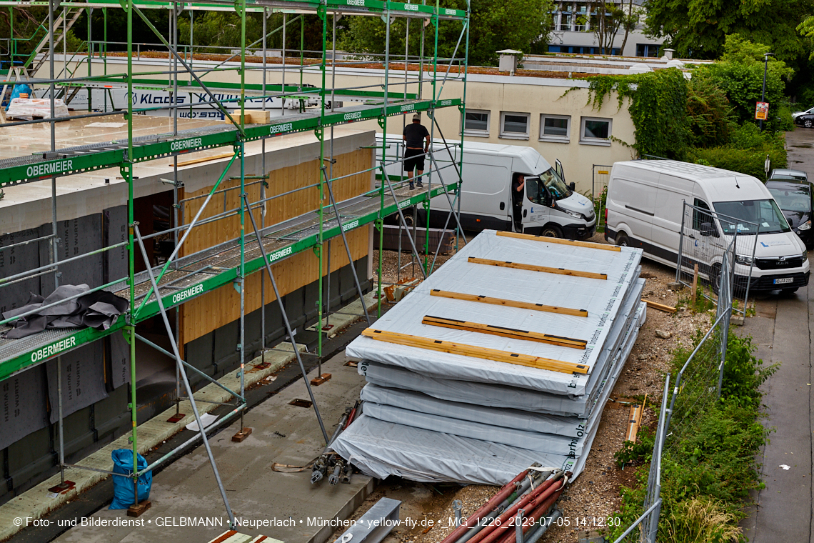 04.07.2023 - Haus für Kinder und neue Wände