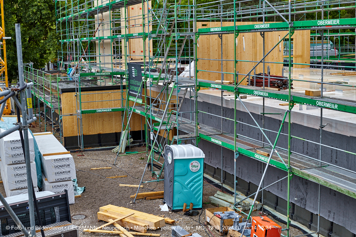 04.07.2023 - Haus für Kinder und neue Wände