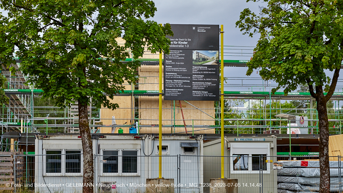 04.07.2023 - Haus für Kinder und neue Wände