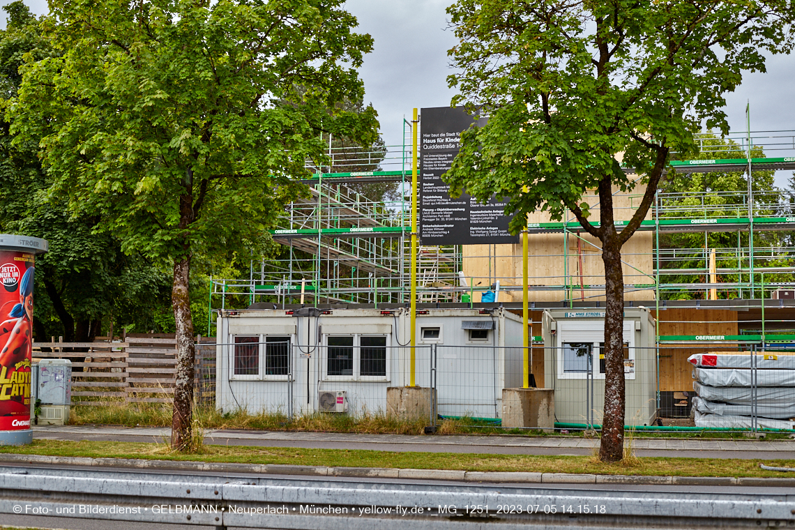 04.07.2023 - Haus für Kinder und neue Wände
